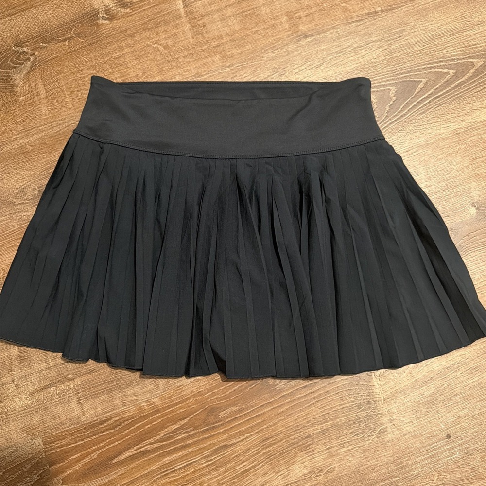 Gap Fit Black Pleated Athletic Skort XL GF008176 Activewear Tennis Golf Skirt